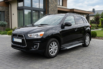 Mitsubishi ASX 2010–2023 Sivuporrassarja New Vision Grey (2 kpl, alumiini) kuva 1