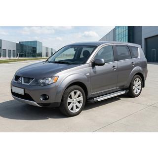 Sivuporrassarja New Vision Grey (2 kpl, alumiini) kuva 1
