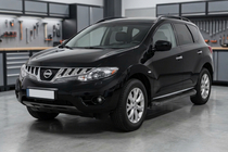 Nissan Murano 2008–2014 Tayga Black sivuaskelmat (2 kpl, alumiini) kuva 1