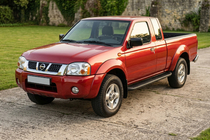 Nissan NP300 1999–2015 Tayga Black sivuaskelmat (2 kpl, alumiini) kuva 1