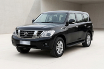 Nissan Patrol Y62 2010–2024 Tayga Black sivuaskelmat (2 kpl, alumiini) kuva 1