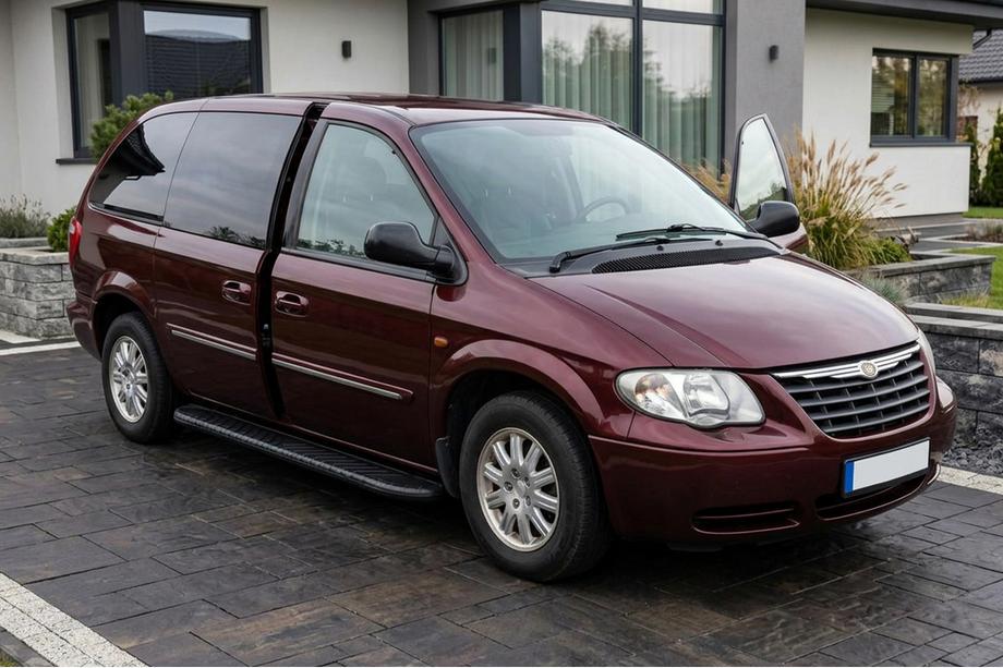 Chrysler Voyager 2001–2007 Bosphorus Black sivuastinlaudat (2 kpl, alumiini) Image
