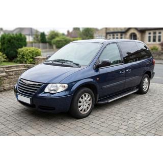 Duru sivuastinlaudat (2 kpl, alumiini) Chrysler Voyager 2001–2007 kuva 1