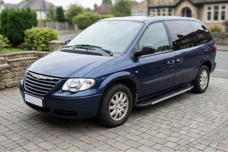Chrysler Voyager 2001–2007 Duru sivuastinlaudat (2 kpl, alumiini) Image