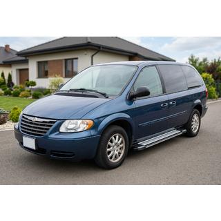 Rainbow sivuporrassarja (2 kpl, alumiini) Chrysler Voyager 2001–2007 kuva 1