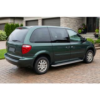 Sivuastinlaudat Maydos V2 (2 kpl, alumiini) Chrysler Voyager 2001–2007 kuva 1
