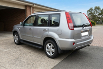 Nissan X-trail T30 2002–2007 Allmond Black sivuportaat (2 kpl, alumiini) kuva 1