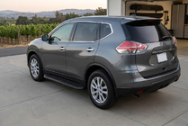 Nissan X-trail T32/Rogue 2014–2021 Tayga Black sivuaskelmat (2 kpl, alumiini) kuva 1
