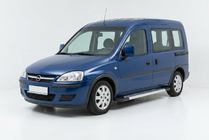 Opel Combo 2002–2012 Sivuporrassarja New Vision Grey (2 kpl, alumiini) kuva 1