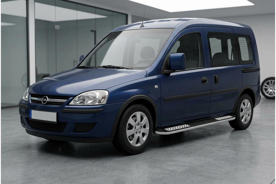 Opel Combo 2002–2012 Tayga V2 sivukynnykset (2 kpl, alumiini) Image