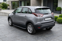 Opel Crossland X 2017–2024 Tayga Black sivuaskelmat (2 kpl, alumiini) kuva 1