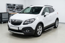Opel Mokka 2012–2021 BlackLine-sivuporrassarja (2 kpl, alumiini) kuva 1