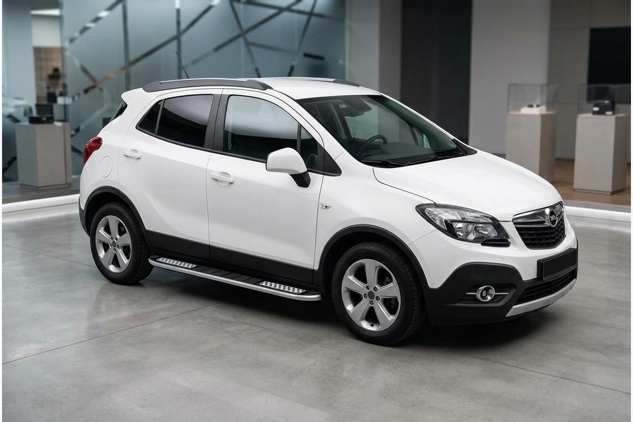 Opel Mokka 2012–2021 Tayga V2 sivukynnykset (2 kpl, alumiini) Image