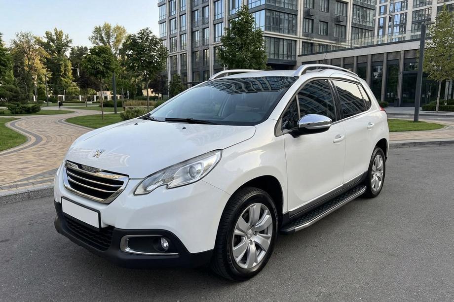 Peugeot 2008 2013–2019 BlackLine-sivuporrassarja (2 kpl, alumiini) Image
