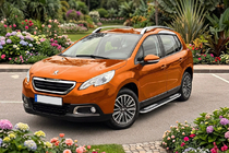 Peugeot 2008 2013–2019 Tayga V2 sivukynnykset (2 kpl, alumiini) kuva 1
