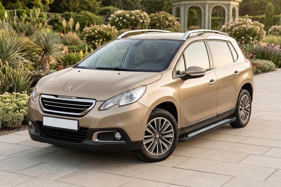 Peugeot 2008 2013–2019 Sivuastinlaudat New Vision Black (2 kpl, alumiini) Image