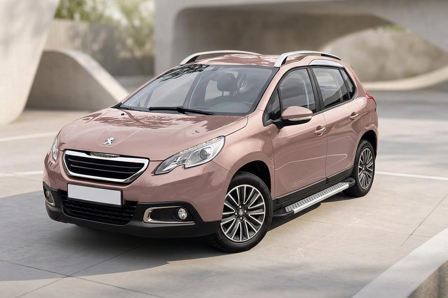 Peugeot 2008 2013–2019 Sivuporrassarja New Vision Grey (2 kpl, alumiini) Image