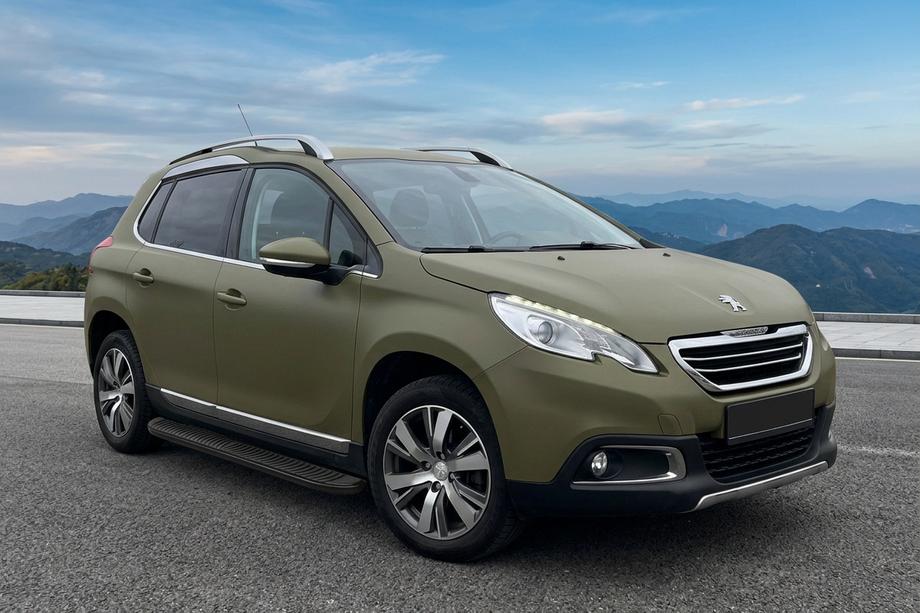 Peugeot 3008 2008–2016 Tayga Black sivuaskelmat (2 kpl, alumiini) 2014-2016 Image