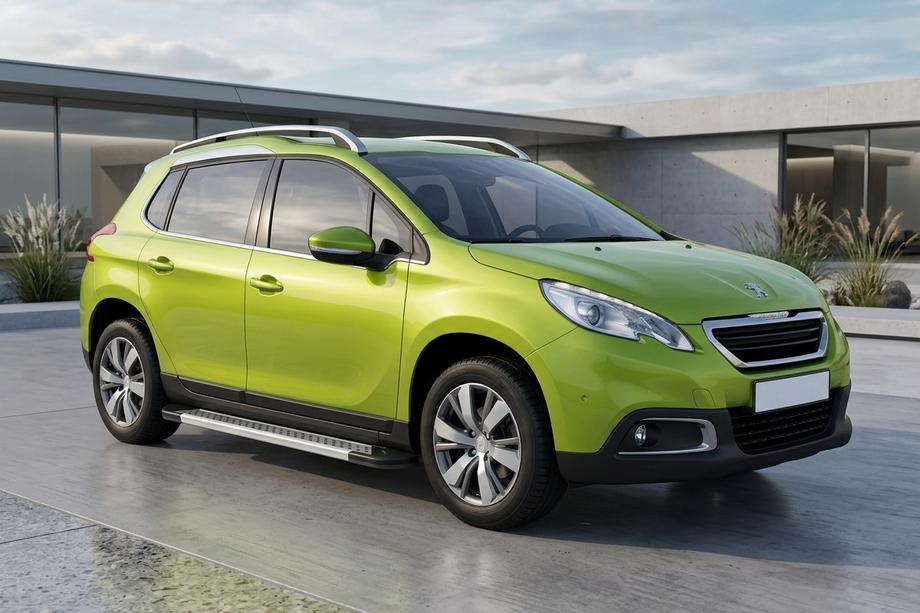 Peugeot 3008 2008–2016 Sivuporrassarja New Vision Grey (2 kpl, alumiini) 2014-2016 Image