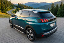 Peugeot 3008 2016–2023 BlackLine-sivuporrassarja (2 kpl, alumiini) kuva 1