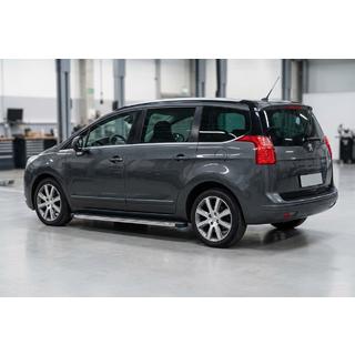 BlackLine-sivuporrassarja (2 kpl, alumiini) Peugeot 5008 2009–2016 kuva 1