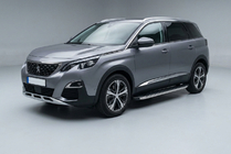 Peugeot 5008 2016–2023 BlackLine-sivuporrassarja (2 kpl, alumiini) kuva 1