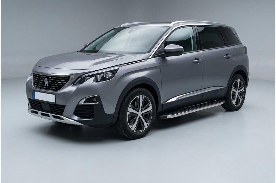 Peugeot 5008 2016–2023 BlackLine-sivuporrassarja (2 kpl, alumiini) Image