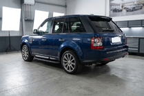 Range Rover Sport 2005–2013 Tayga Black sivuaskelmat (2 kpl, alumiini) kuva 1