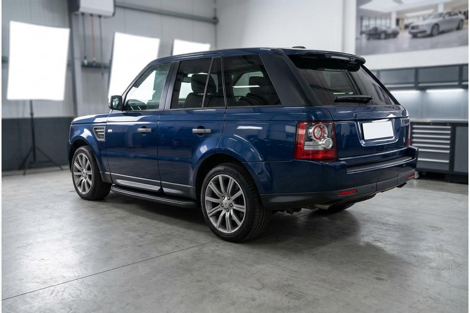 Range Rover Sport 2005–2013 Tayga Black sivuaskelmat (2 kpl, alumiini) Image