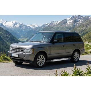 Sivuporrassarja New Vision Grey (2 kpl, alumiini) kuva 1