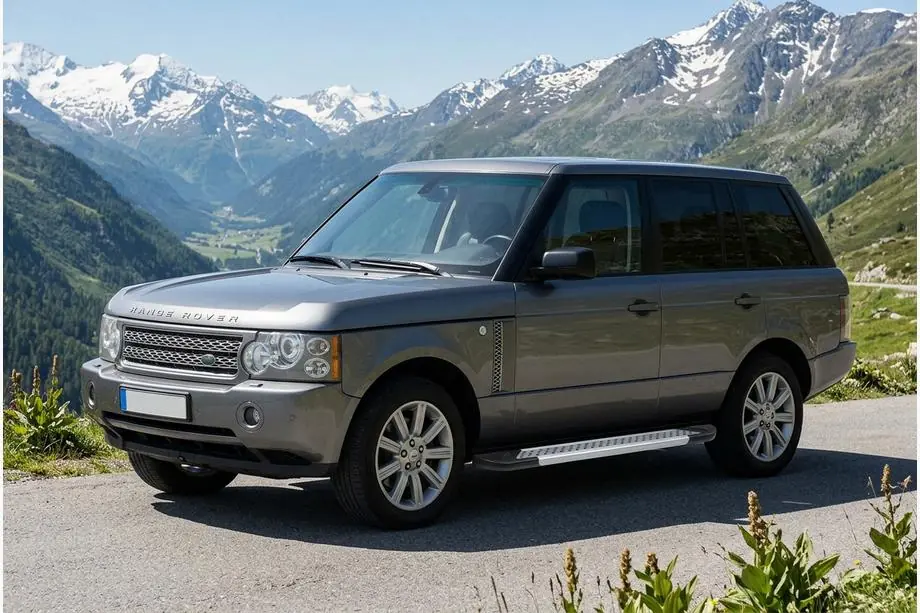 Range Rover III L322 2002–2012 Sivuporrassarja New Vision Grey (2 kpl, alumiini) Image