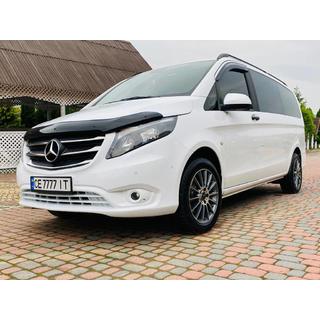 Konepellin deflektori EuroCap Mercedes Vito/V-class W447 2014– kuva 3