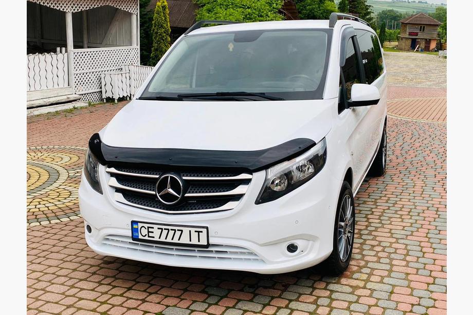 Mercedes Vito/V-class W447 2014– Konepellin deflektori EuroCap Image