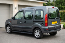 Renault Kangoo 1998–2008 Tayga Black sivuaskelmat (2 kpl, alumiini) kuva 1