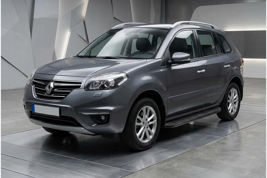 Renault Koleos 2008–2016 Tayga Black sivuaskelmat (2 kpl, alumiini) Image
