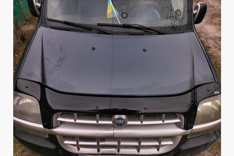 Fiat Doblo I 2001–2005 Konepellin tuuliohjain EuroCap Image