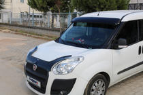 Fiat Doblo II 2010–2022 Tuulilasin visiiri (kiiltomusta, 5 mm) kuva 12