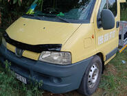 Peugeot Boxer 1994–2006 Konepellin tuuliohjain (2002-2006, EuroCap) kuva 2