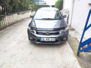Honda Civic Sedan IX 2011–2016 Konepellin tuuliohjain (EuroCap) kuva 11