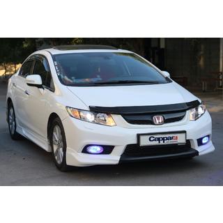 Konepellin tuuliohjain (EuroCap) Honda Civic Sedan IX 2011–2016 kuva 2