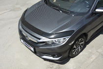 Honda Civic Sedan X 2016–2021 Konepellin tuuliohjain (EuroCap) kuva 2