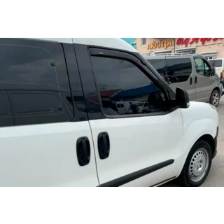Ura-asenteiset ikkunatuuliohjaimet (2 kpl, HIC) Opel Combo 2012–2018 kuva 4