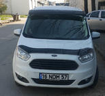 Ford Courier 2014–2023 Tuulilasin visiiri (kiiltomusta, 5 mm) kuva 3