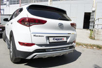 Hyundai Tucson TL 2016–2021 Takapuskurin diffuusori EuroCap 2016-2018 (ABS) kuva 6