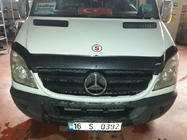 Mercedes Sprinter W906 2006–2018 Konepellin tuuliohjain carbon-look 2006-2013 (EuroCap) kuva 3