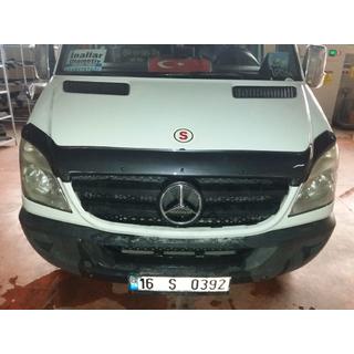 Konepellin tuuliohjain carbon-look 2006-2013 (EuroCap) Mercedes Sprinter W906 2006–2018 kuva 3