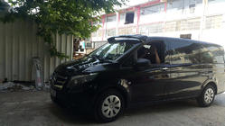 Mercedes Vito/V-class W447 2014– Tuulilasin visiiri (kiiltomusta, 5 mm) kuva 3