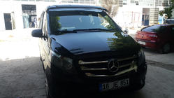Mercedes Vito/V-class W447 2014– Tuulilasin visiiri (kiiltomusta, 5 mm) kuva 4