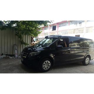 Tuulilasin visiiri (kiiltomusta, 5 mm) Mercedes Vito/V-class W447 2014– kuva 3