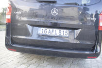 Mercedes Vito/V-class W447 2014– Takapuskurin suojalista EuroCap (ABS) kuva 5